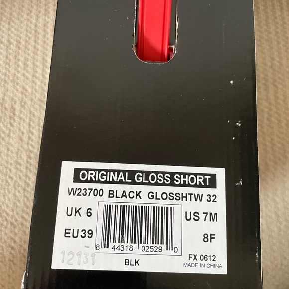 Hunter Black Rain Boots - Glossy Original Short Adjustable - Women's Size 7 - Picture 6 of 7